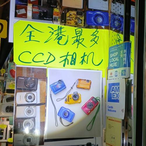 過千個 Canon Nikon Panasonic Fujifilm Olympus Sony Casio CCD  Cameras  在店