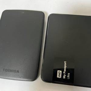 USB 3.0 外置硬碟 2 TB x 2