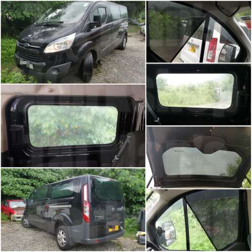 Ford Transit 全車磁石濾光窗網太陽擋