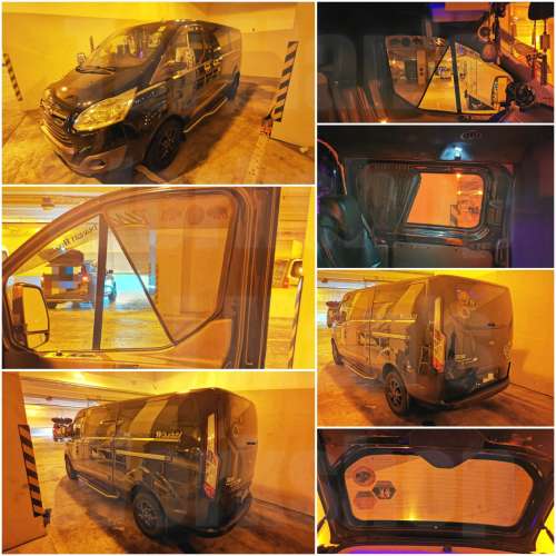 Ford Transit 全車磁石濾光窗網太陽擋