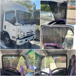 ISUZU 商用車貨車濾光窗網太陽擋