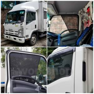 ISUZU 5.5 9噸濾光窗網太陽擋