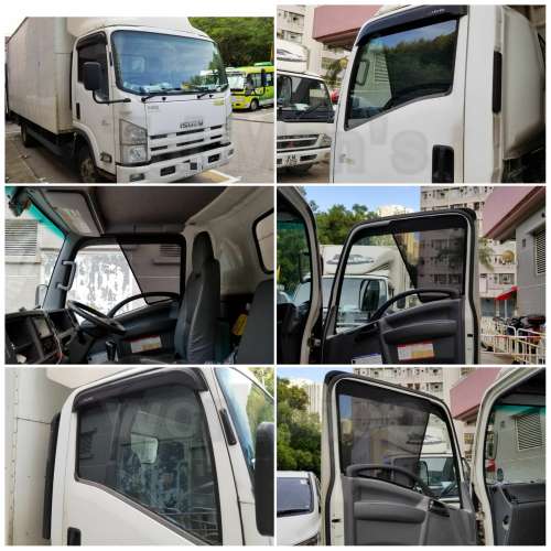 ISUZU 5.5 9噸濾光窗網太陽擋