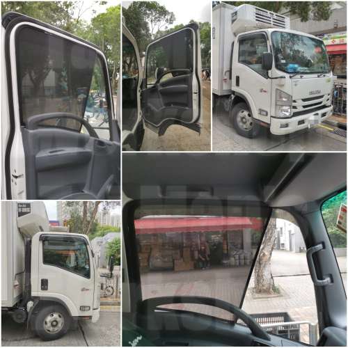 ISUZU 貨車磁石濾光窗網太陽擋