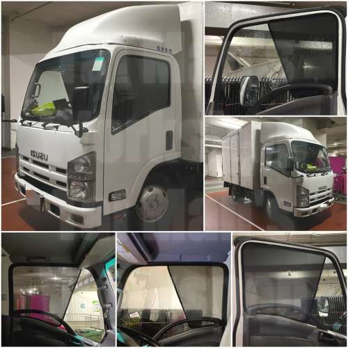 ISUZU 5.5噸磁石濾光窗網太陽擋