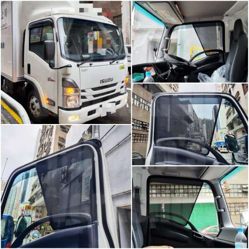 ISUZU 5.5噸磁石濾光窗網太陽擋