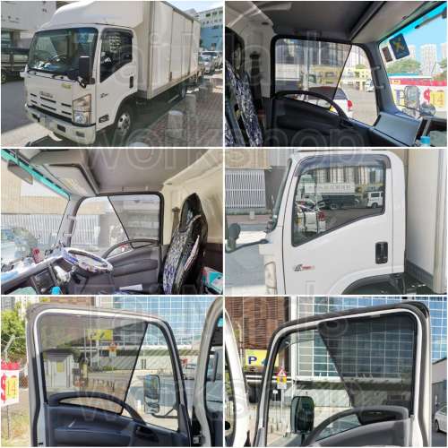 五十鈴 9噸5.5噸磁石濾光窗網太陽擋