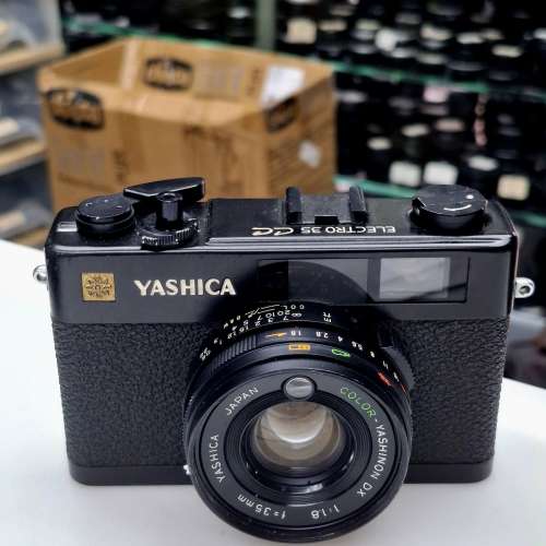 YASHICA ELECTRONIC 35CC 35MM F1.8 全正常