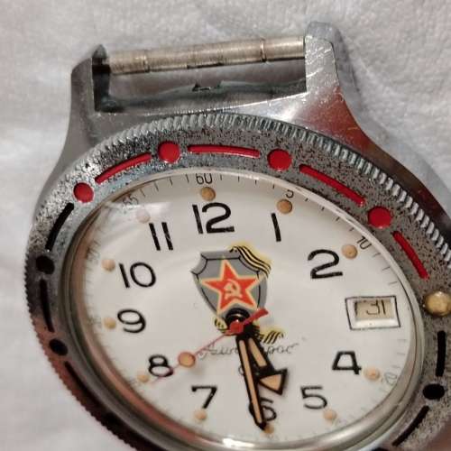 蘇聯時期的「兩棲」手錶Amphibia Watch堅固耐用防水200米蘇聯Vostok錶廠製造附真皮...