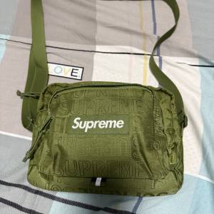 Supreme 19ss 斜孭袋 綠色