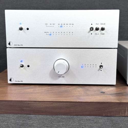 Pro-ject DAC Box RS & Pre Box RS 連 LPS