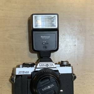 多功能新淨Minolta XG-M 連原廠45mm 2光圈鏡頭