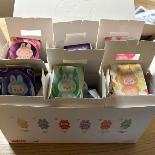 Labubu 3.0 6個基本款 拆盒未拆袋 $790 有意pm🙏🏻