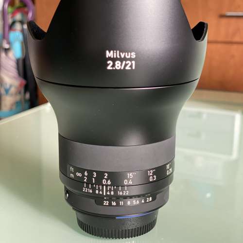 ZEISS MILVUS 21MM F2.8 For Nikon