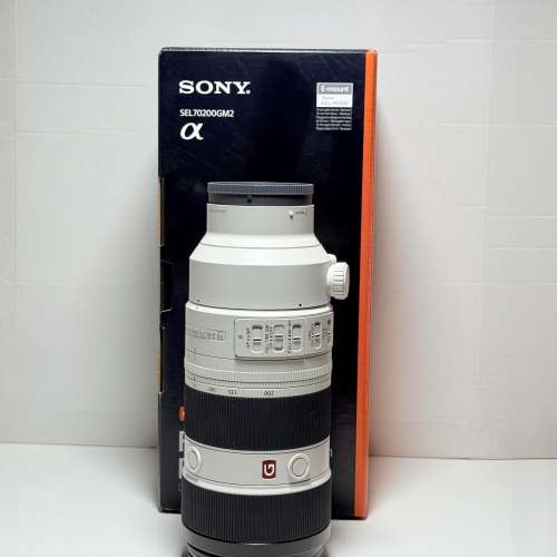 99% new Sony SEL70200GM2 行貨 FE 70-200MM F2.8 GM OSS II