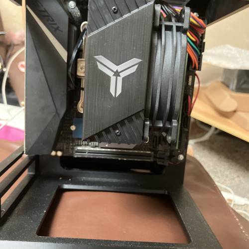 超級itx電腦主機i3-7100 rog b360-i m.2 128g d4.4g