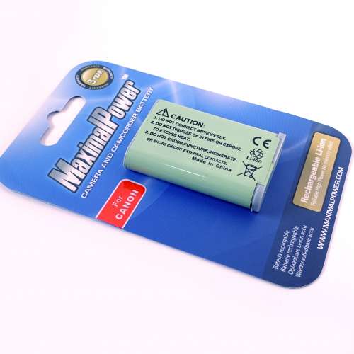 Maximal Power 1910mAh Li-ion NB12L 代用電池 Generic Battery for Canon NB-12L