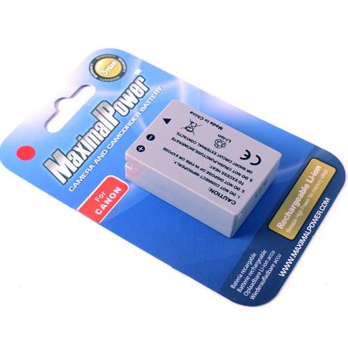Maximal Power 700mAh NB10L 代用電池 Generic Battery for Canon $90/充電器 Char...