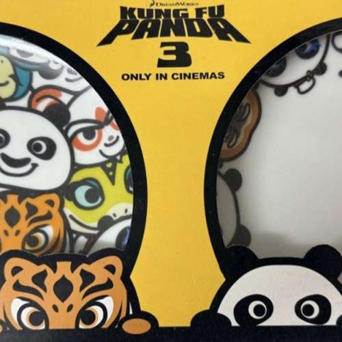 麥當勞 McDonald 功夫熊貓3 Kung Fu Panda 3 陶瓷餐碟套裝