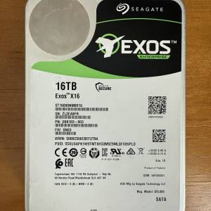Seagate X16 EXOS Enterprise 16TB HDD (SATA)