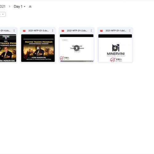 《Mark Minervini Master Trader Program MTP交易大師課程.中文字幕》