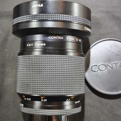 Contax 60/2.8 Makro Planar AEJ CY 康泰時 60mm 60 微距 連原廠罩 hood 連原廠 濾...
