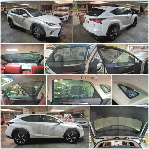 LEXUS NX200 NX300H NX250 全車磁石濾光窗網太陽擋