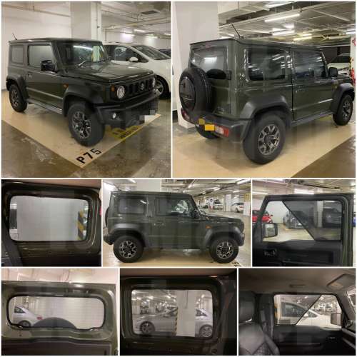 Suzuki JIMNY 全車磁石濾光窗網太陽擋
