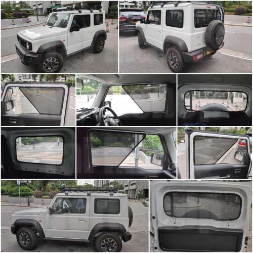 Suzuki JIMNY 全車磁石濾光窗網太陽擋