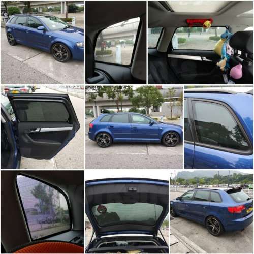 AUDI A3 RS3 全車磁石濾光窗網太陽擋