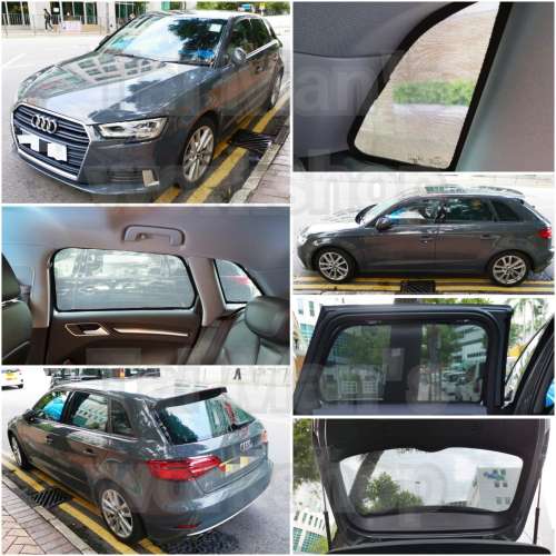 AUDI A3 RS3 全車磁石濾光窗網太陽擋