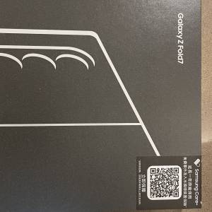 Samsung Z Fold 7 512g, 銀色全新行貨未開盒有單