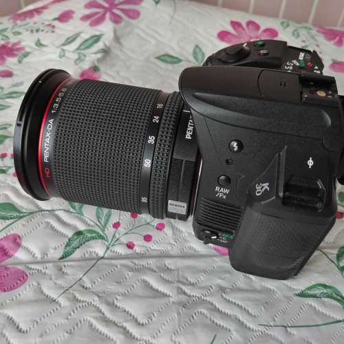 pentax k-30 + 16-85mm