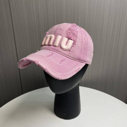 Miuniu 2025 春季新款棒球帽 頂