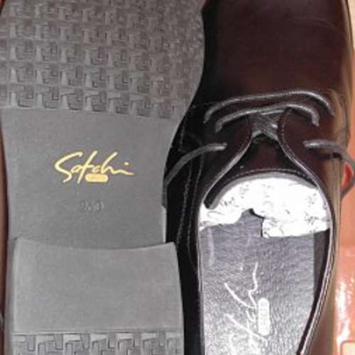 全新 沙馳 SATCHI 男裝皮鞋 CQ842296 260mm (2.5)