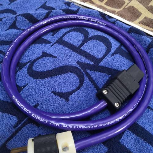 美國XLO/ELECTRIC REFERENCE 2TYPE 10A電源線(線身整體靓仔,100%全正常）