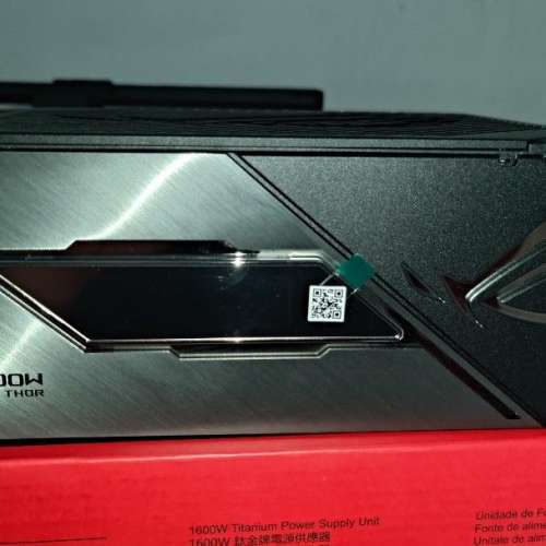 Asus 華碩 ROG Thor 1600W Titanium III 80Plus Titanium 鈦金牌 全模組 火牛