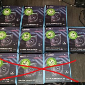Lian Li 聯力 UNI FAN SL Wireless LCD 120mm 風扇（單件裝）（要曬有優惠）