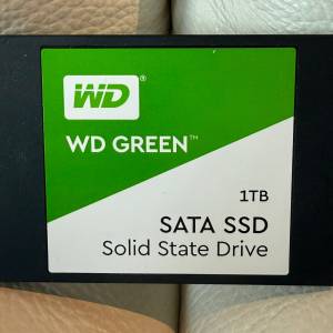 WD Green SATA SSD 2.5” 1TB 固態硬碟