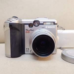Canon PowerShot G6 新淨佳能1/1.8"大CCD相機 Travel CCD Camera 等效35-140mm 旅行...