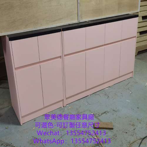 防火膠板大理石檯面碗碟櫃訂做,港式餐廳茶水枱訂造工廠,餐邊櫃備餐櫃製造廠家,顏色...