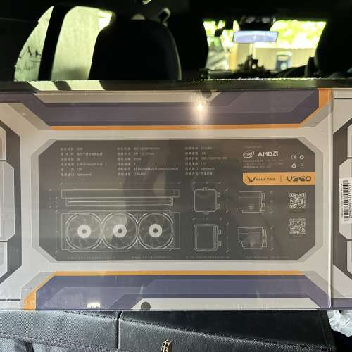 [全新] VALKYRIE V360 MERLIN 白色 ARGB with IPS LCD screen 360mm Liquid CPU Co...