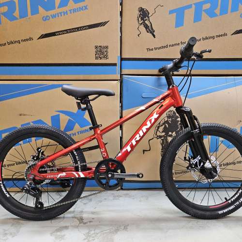 《送兒童頭盔》TRINX JUNIOR 20 - 7速 碟剎 20吋 鋁合金 兒童山地車