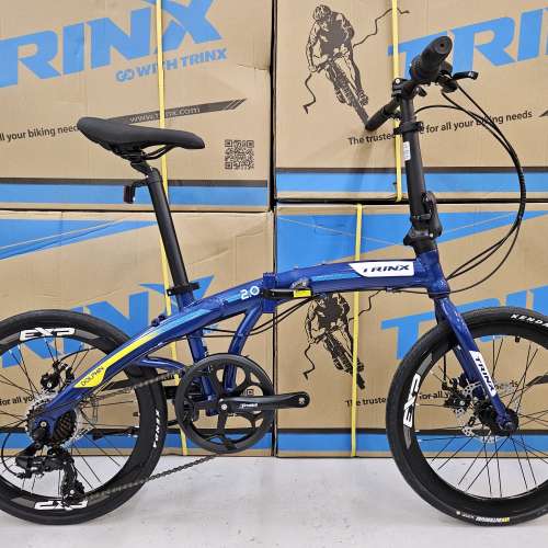 《免費送貨》TRINX Dolphin 2.0 - 7速 碟剎 20吋(451) 鋁合金 摺車
