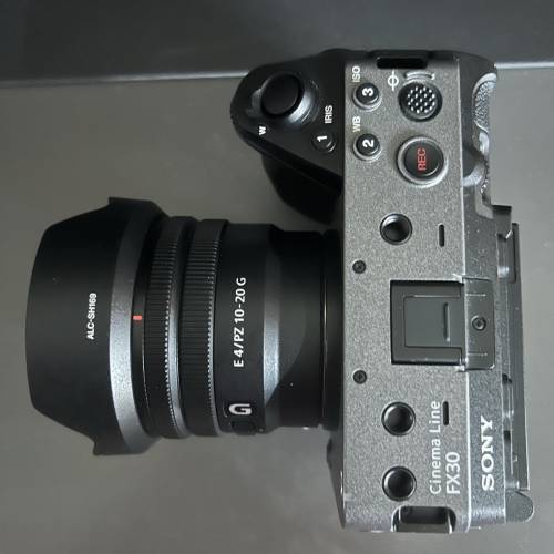 Sony Cinema Line FX30  連 Sony E PZ 10-20mm F4 G 鏡頭