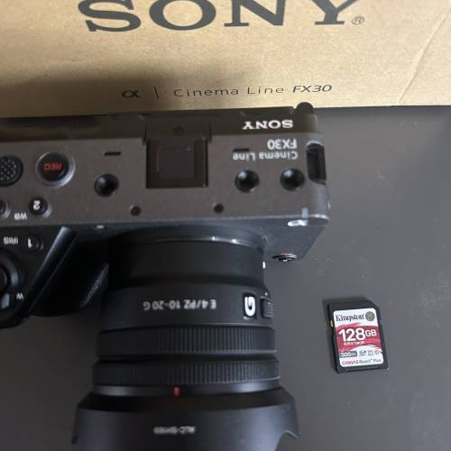 Sony Cinema Line FX30  連 Sony E PZ 10-20mm F4 G 鏡頭
