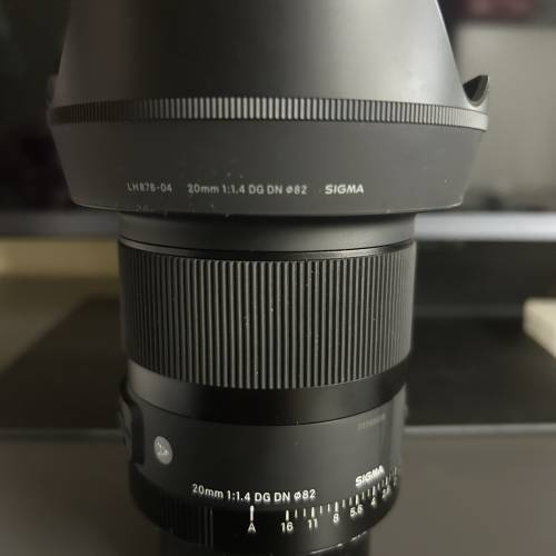 sigma 20 1.4 dg dn fe mount
