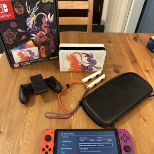 Nintendo Switch OLED Pokemon version + 512gb SD