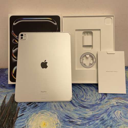 (最新M4 CPU 16GB Ram 10核心🔥iPad Pro 1TB大容量）Apple iPadPro 13吋/完美機,全...