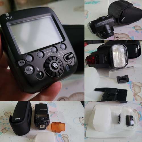 CANON EOS 1DX + 16-35mm F4L IS USM + 600EX-RT閃燈 + ST-E3-RT引閃（家庭機、非工...